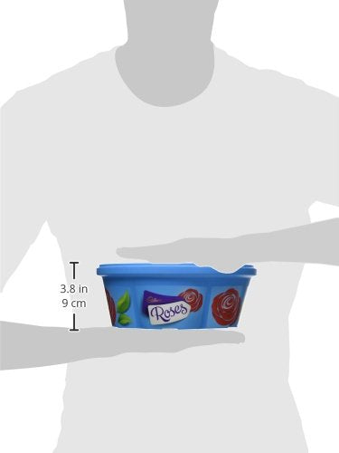 Cadbury Roses tub imported from Ireland