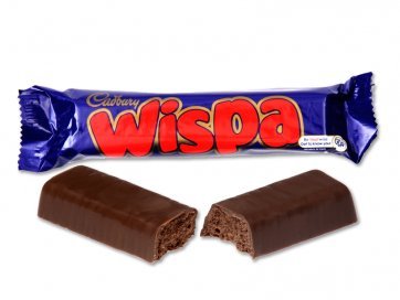 Cadbury Wispa bar shareable pack, great for office breaks and social moments.