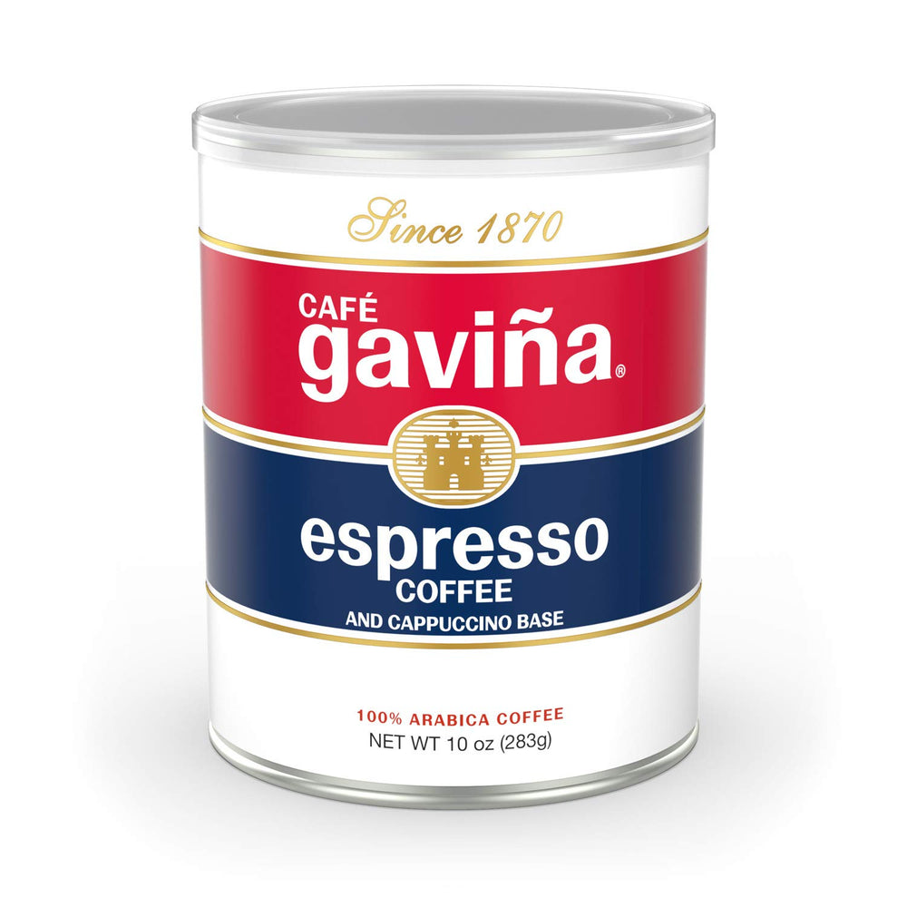 CAFÉ GAVIÑA ground espresso can highlights rich aroma for daily espresso.
