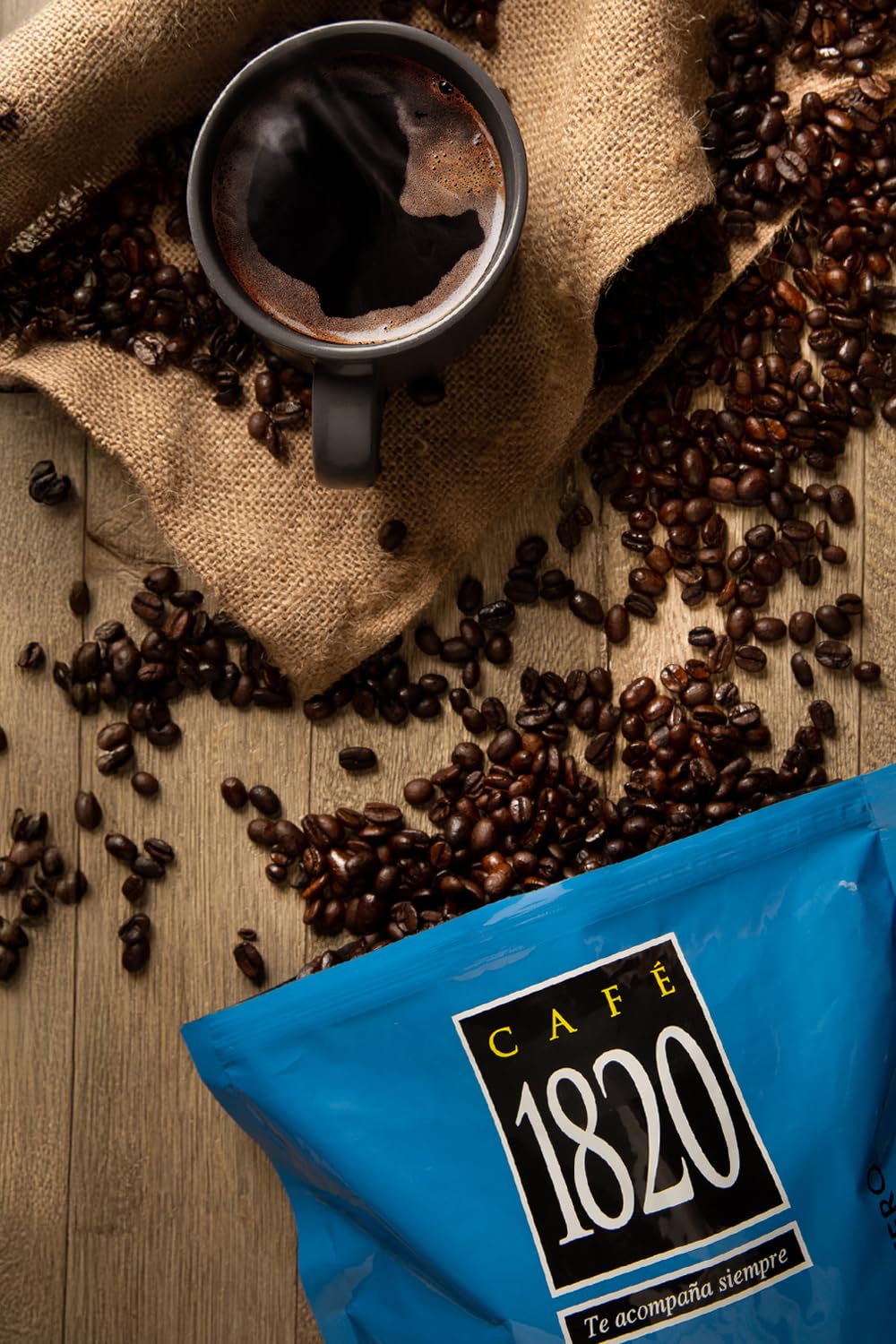 Café 1820 fruity notes and chocolate hints enriching a refined cup