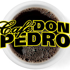 Steaming Cup of Cafe Don Pedro with inviting aroma and balanced flavor.