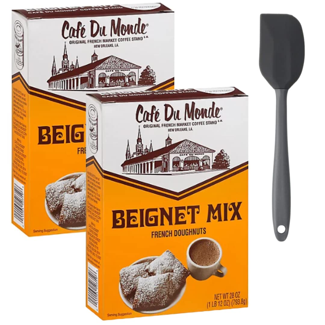 Cafe du Monde beignet mix 28oz pack for classic fried doughs with easy home prep.