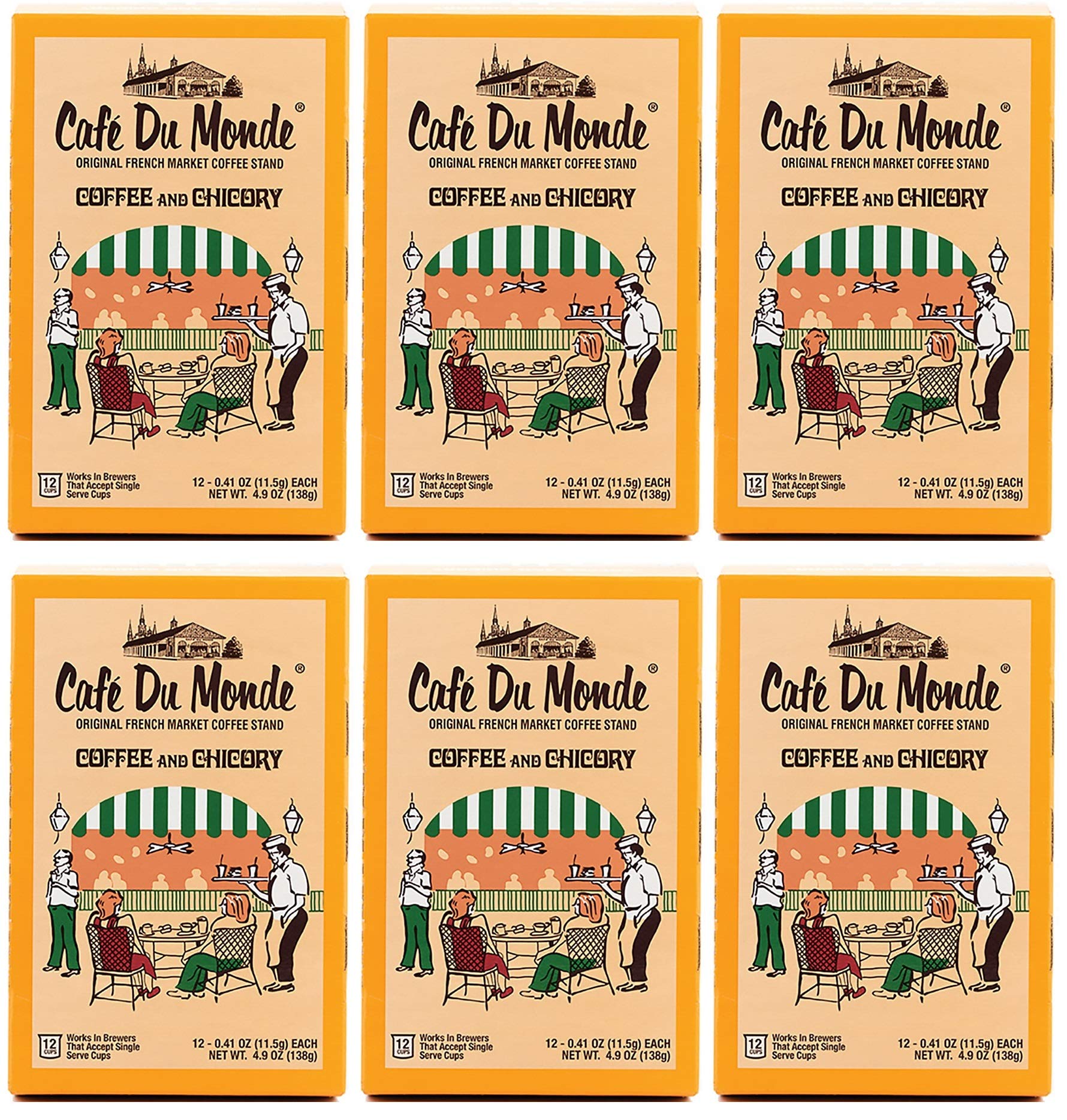 Cafe Du Monde chicory coffee cup shows rich flavor for quick mornings.