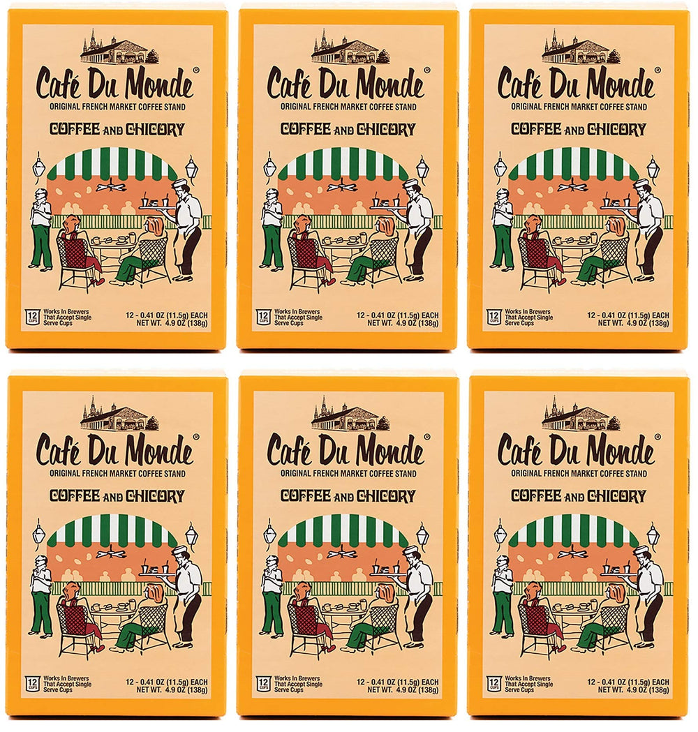 Cafe Du Monde chicory coffee cup shows rich flavor for quick mornings.