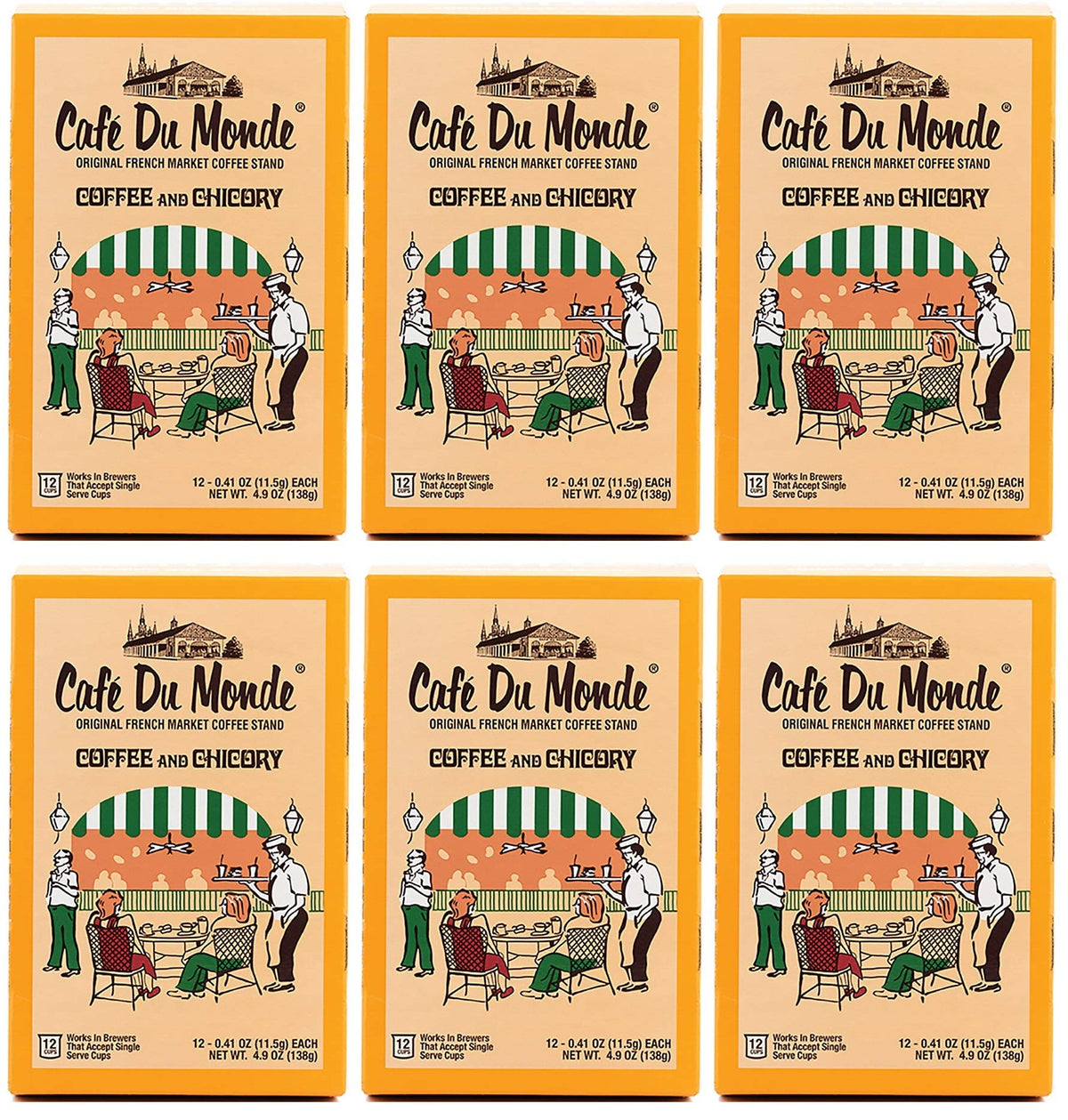 Cafe Du Monde chicory coffee cup shows rich flavor for quick mornings.