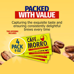 Espresso lovers enjoy Cafe El Morro bold flavor in cup