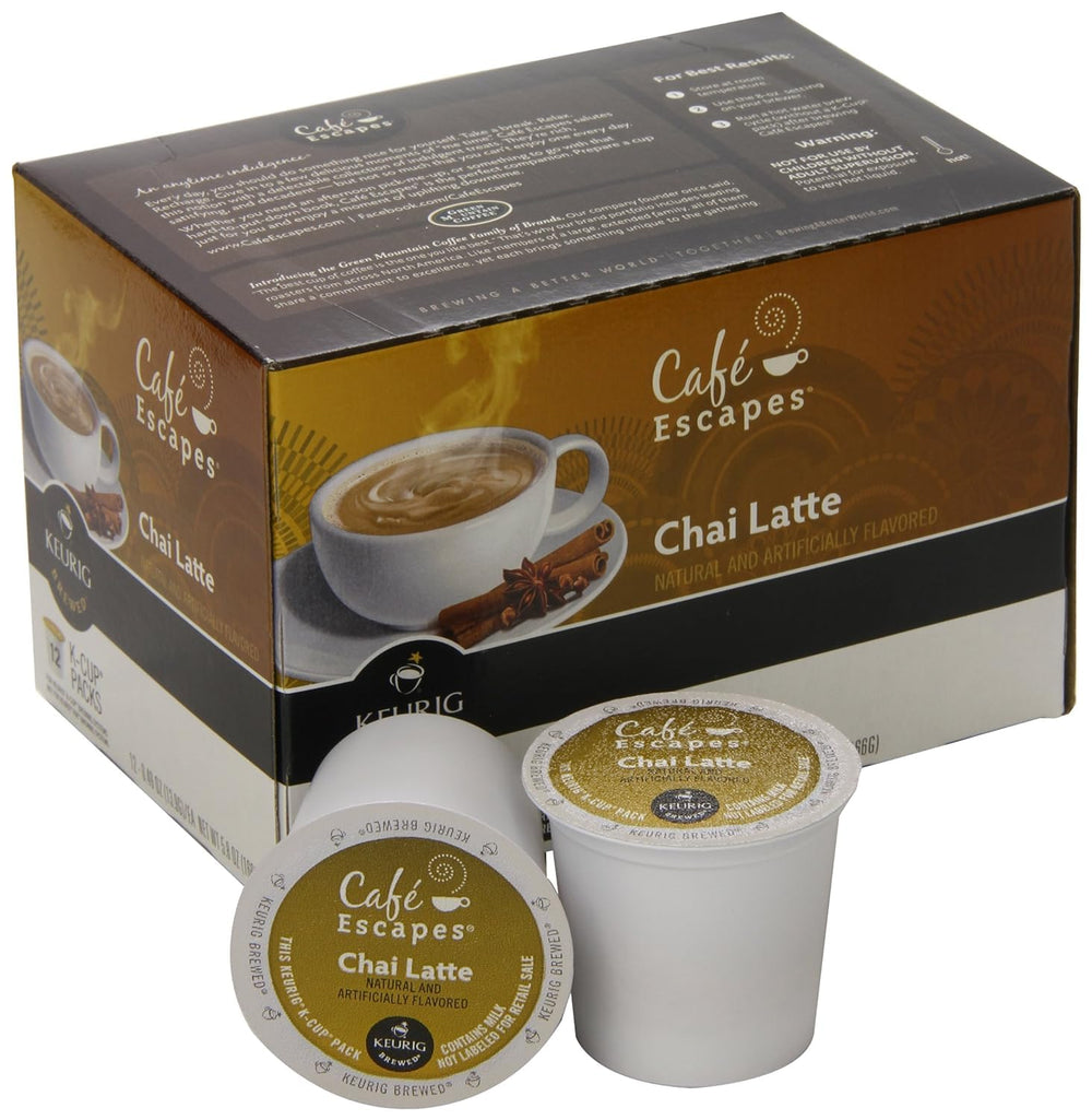 Café Escapes chai latte spice notes awaken cozy moments