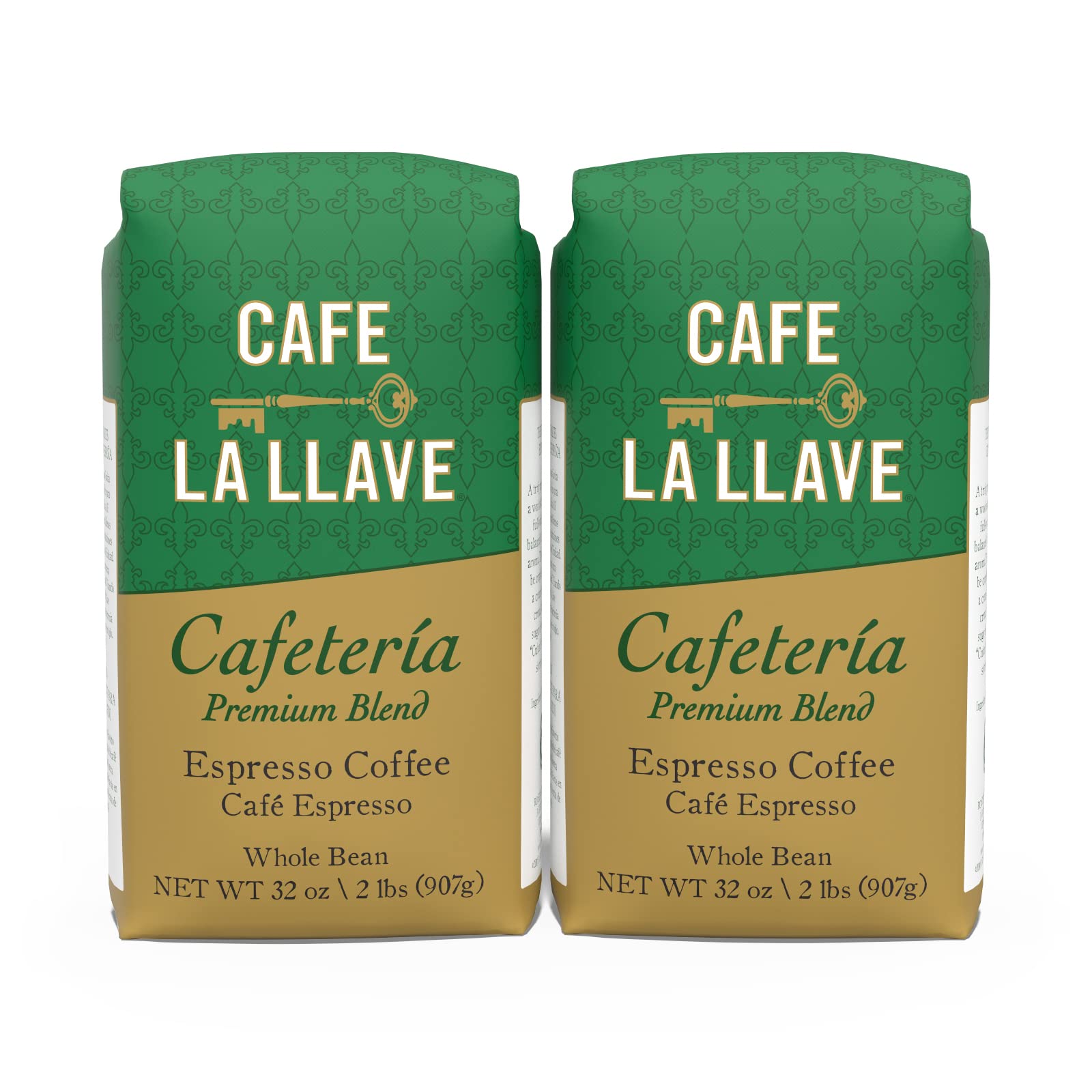 Cafe La Llave bag with one-way valve preserves freshness and aroma