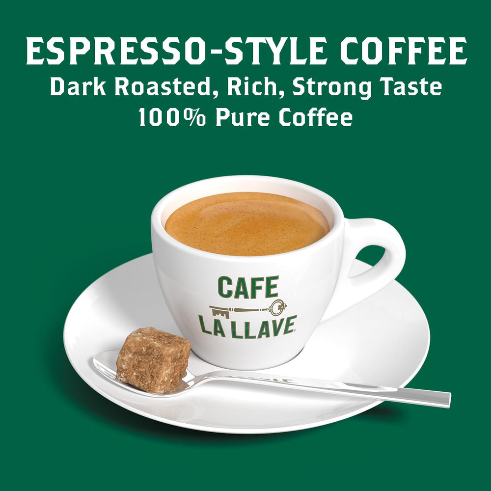 Cafe La Llave decaf dark roast aroma closeup highlighting rich aroma for a sensory brew.