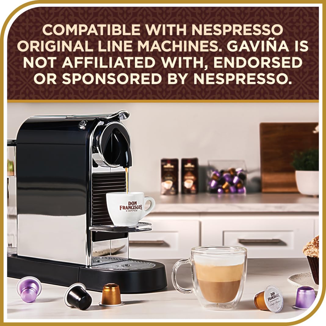 Cafe La Llave Espresso pod delivering dark-roasted aroma and strong crema.