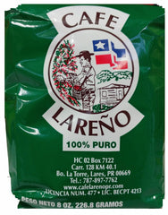 Cafe Lareño Puerto Rican coffee 8 oz bag, premium aroma for a smooth morning ritual.