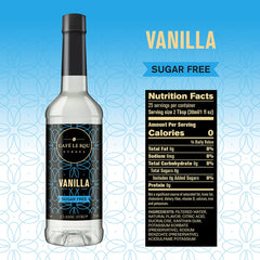 Café Le Rou salted caramel sugar-free syrup bottle introduces a hint of salt.