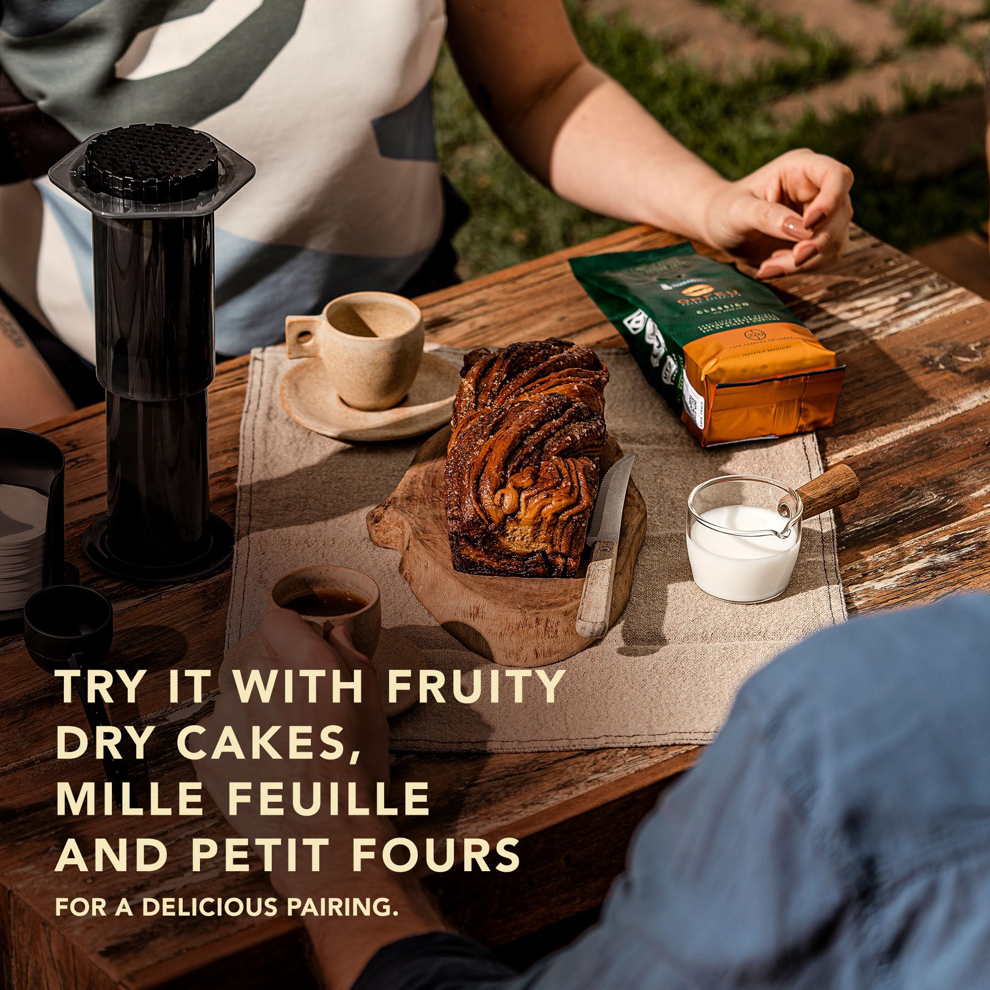 Cafe Orfeu balanced acidity enhances cup clarity and drinkability.