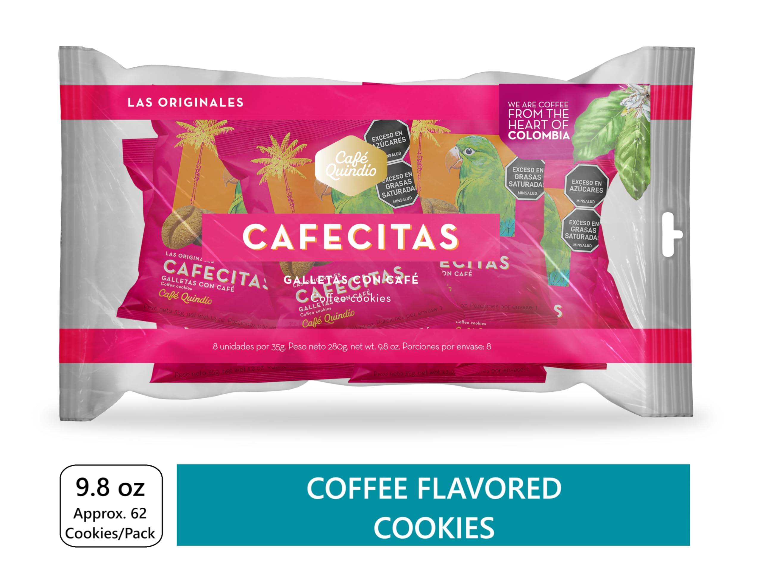 Cafe Quindio Cafecitas Bundle coffee cup pairing suggests an ideal afternoon ritual.