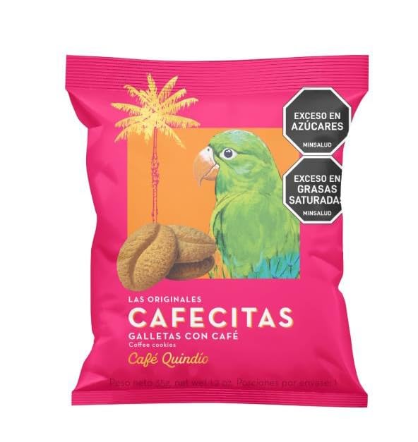 Cafe Quindio Cafecitas Bundle on plate evokes a cozy treat with friends.