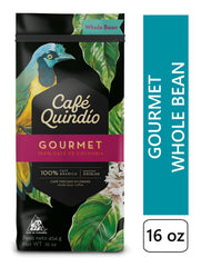 Cafe Quindio medium roast pour-over setup for a flavorful morning.