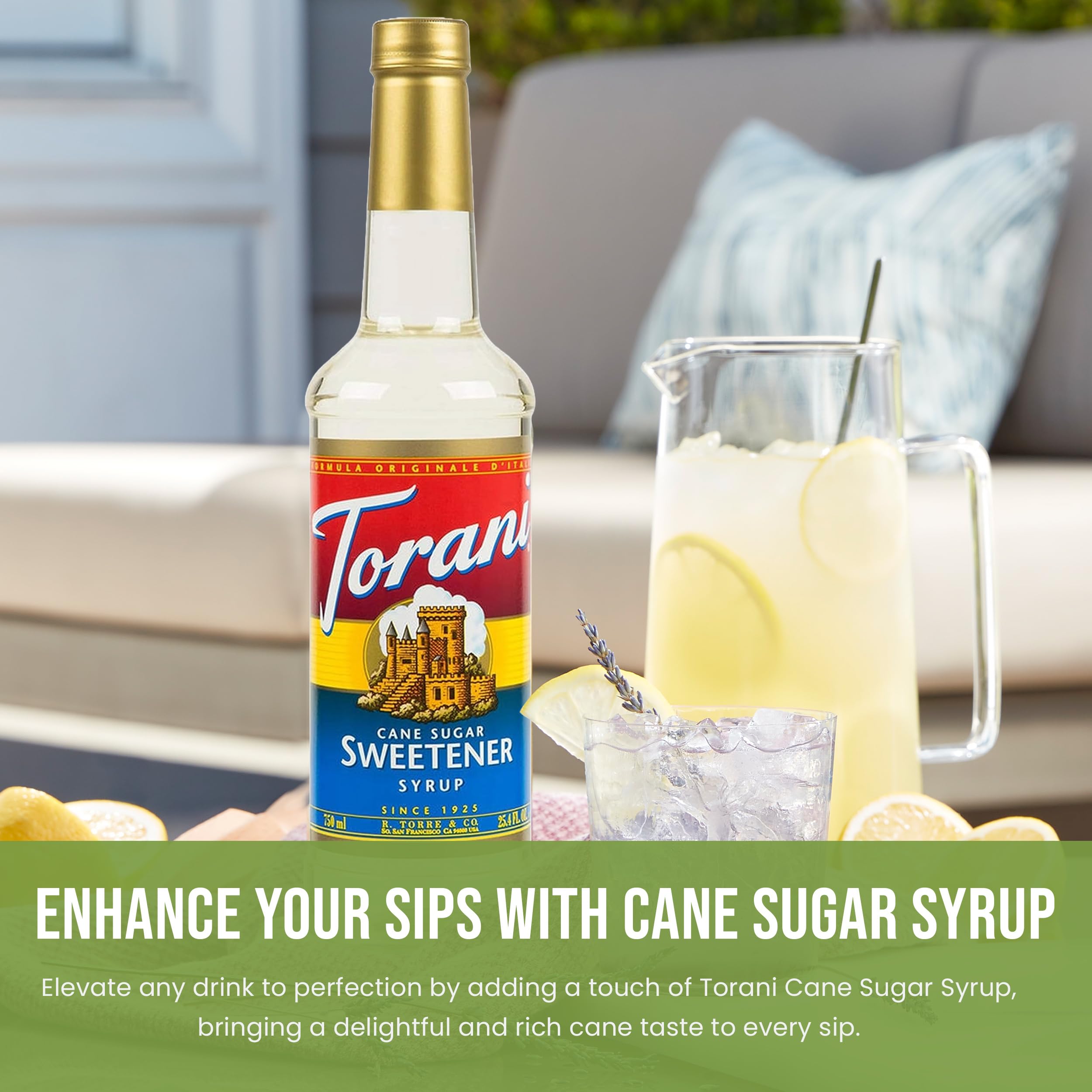 Cafe-quality beverages at home with Torani syrups