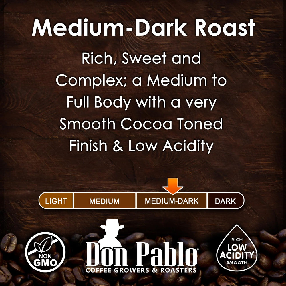 Cafe Don Pablo Brazil Cerrado 2 lb bag for home use.