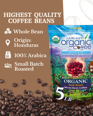 Cafe Don Pablo Subtle Earth whole bean packaging ready for grind and brew