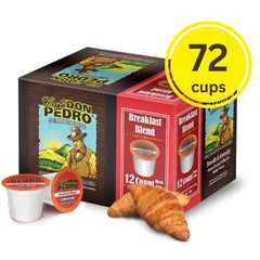 Cafe Don Pedro low-acid coffee cup supports stomach-friendly mornings