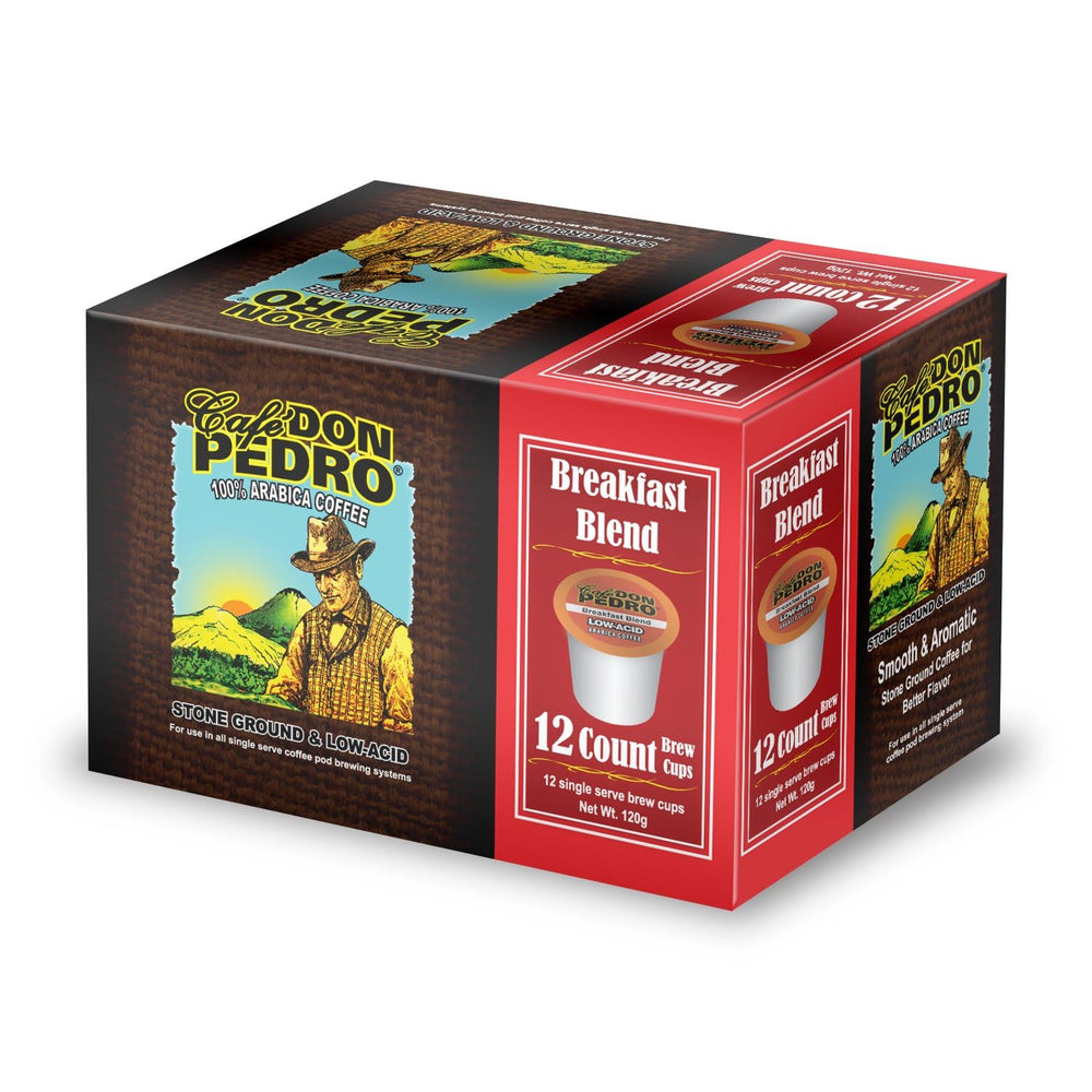 Cafe Don Pedro stone-ground Arabica aroma enhances daily coffee