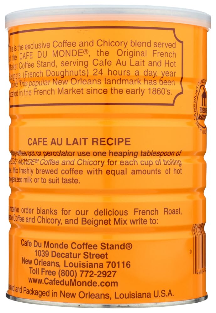 Cafe Du Monde aroma steaming cup evokes New Orleans-style richness and comfort.