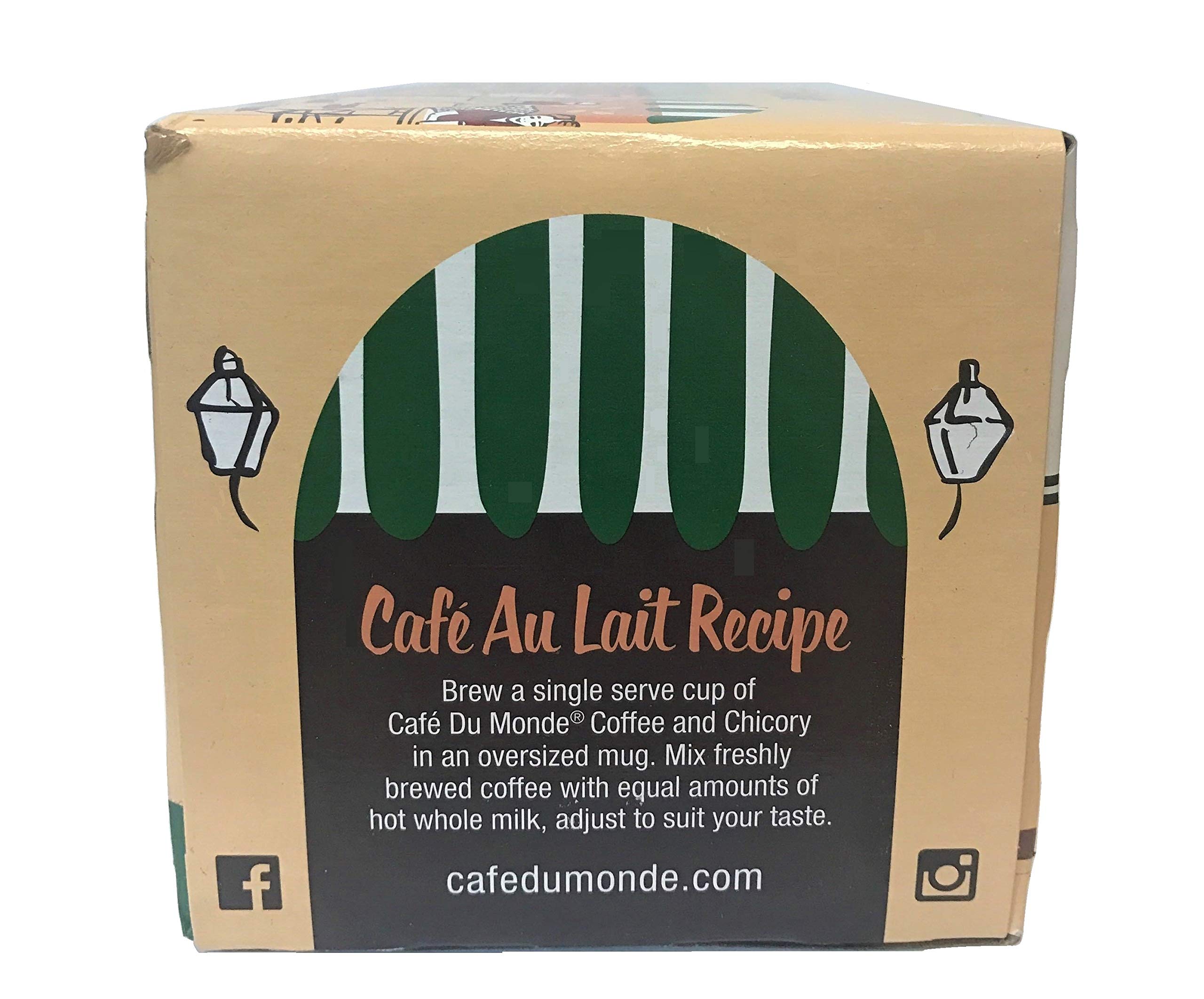 Cafe Du Monde duo-box setup on kitchen counter, convenient for daily use