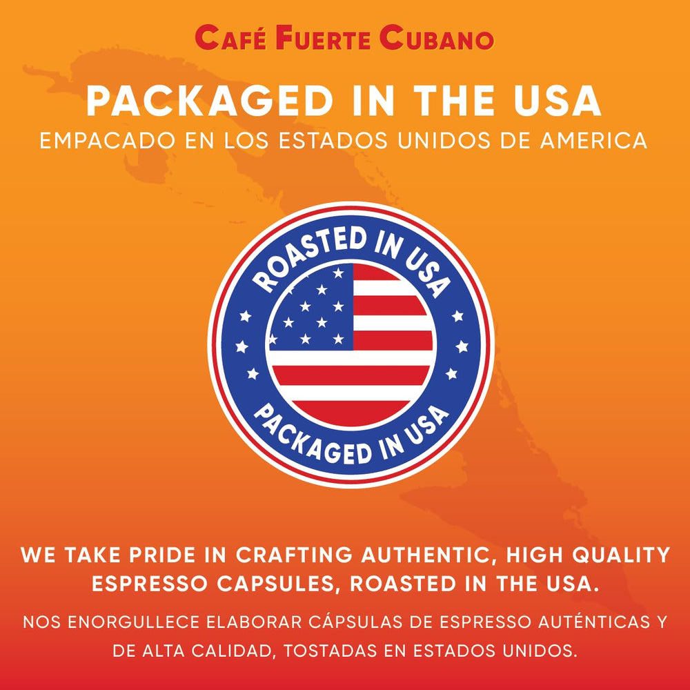 Café Fuerte Cubano capsule compatible with Nespresso Original machines