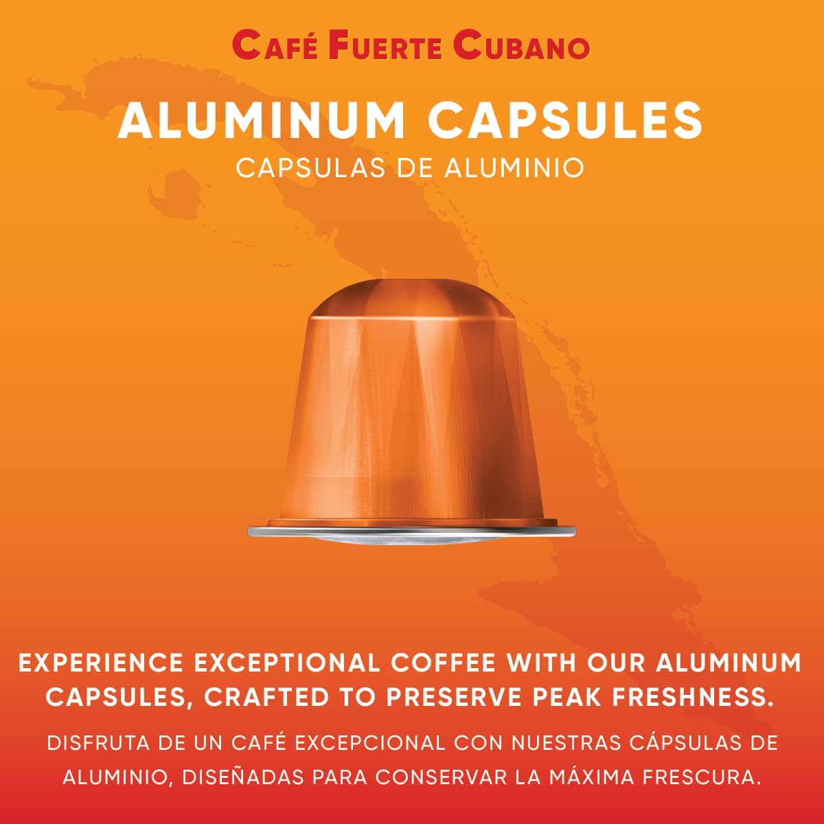 USA roasted and packaged by a family-owned operation, Café Fuerte Cubano