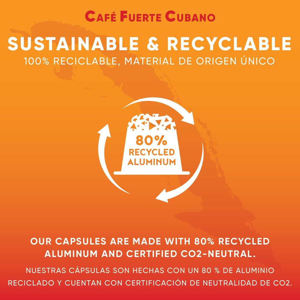 Café Fuerte Cubano espresso ready in cup, suggesting an energy-boosting moment.