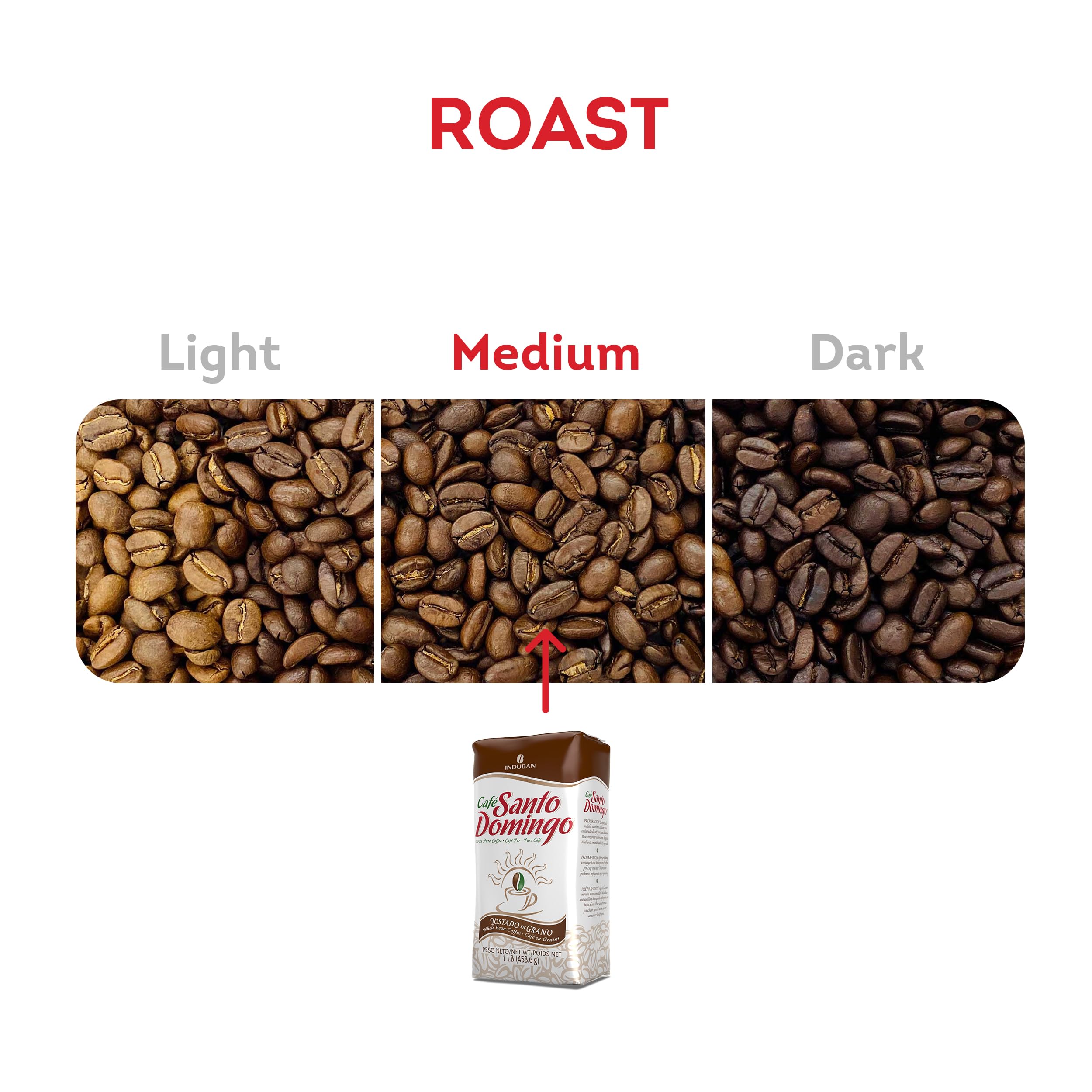 Aroma of caramel, vanilla, and hazelnut in Café Santo Domingo
