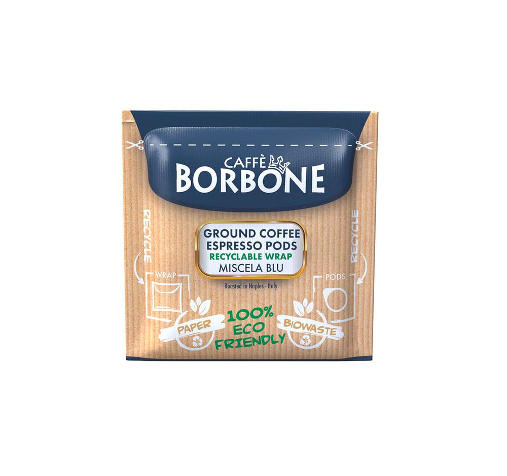 Aromas of Arabica and Robusta in Caffè Borbone Blue Blend.