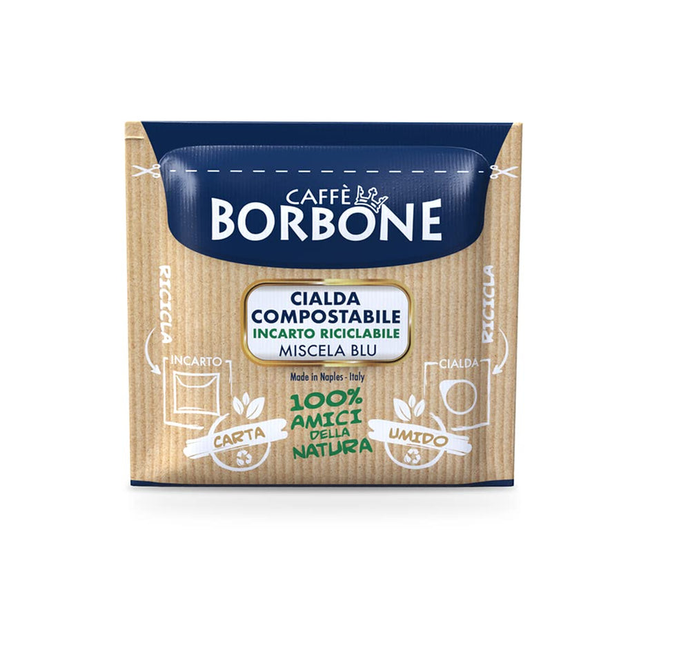Caffè Borbone Blue Blend aroma fills the kitchen during brewing.