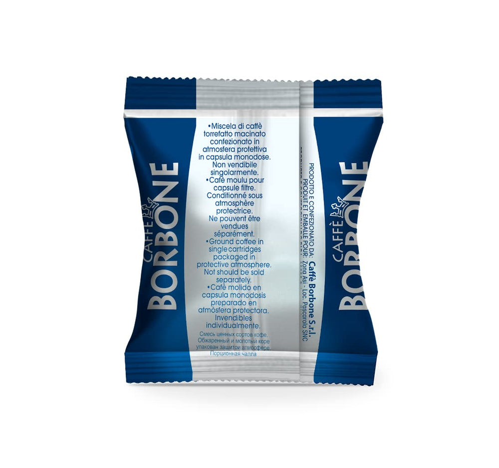 Naples-inspired branding reflects authentic Caffè Borbone Blue Blend experience