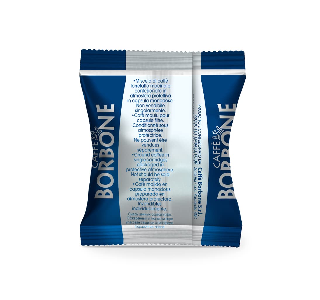Caffè Borbone Blue Blend 100-count box for daily coffee ritual