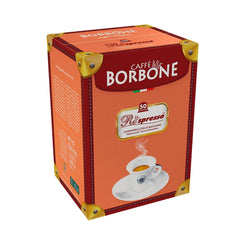 Caffè Borbone Gold Blend espresso cup with crema and balanced body