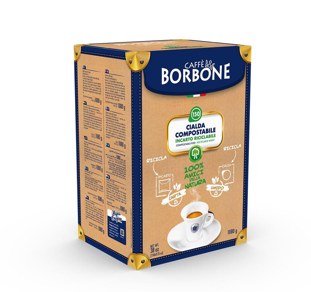 Caffè Borbone heritage image evokes Neapolitan craftsmanship since 1998.