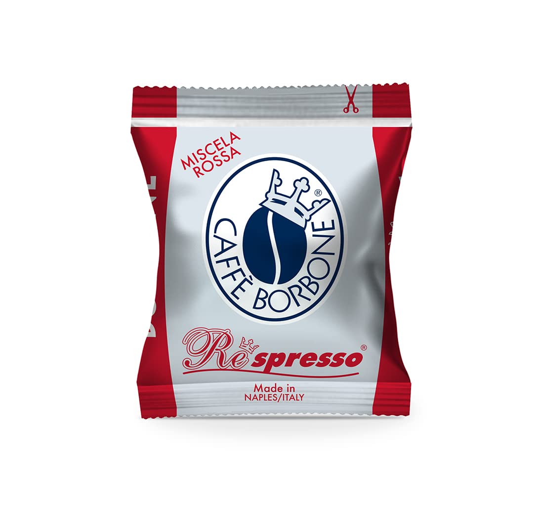 Caff  e Borbone Red Blend crema close up highlights balanced espresso texture