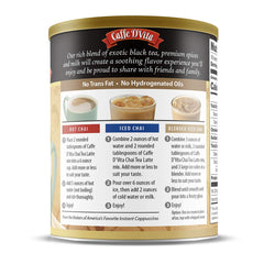 Close-up of the chai spice blend used in Caffe D'Vita Spiced Chai Latte Mix.