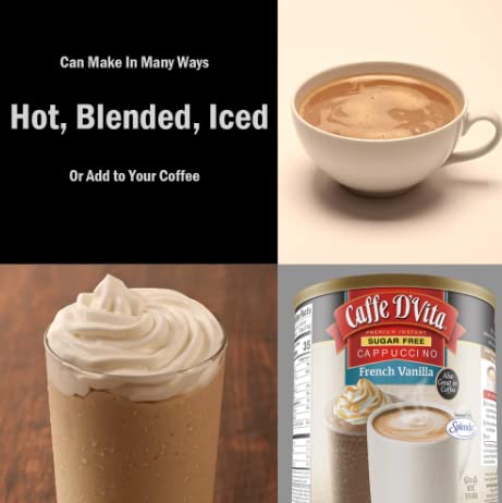 Caffe D'Vita label highlights gluten free and USA made quality
