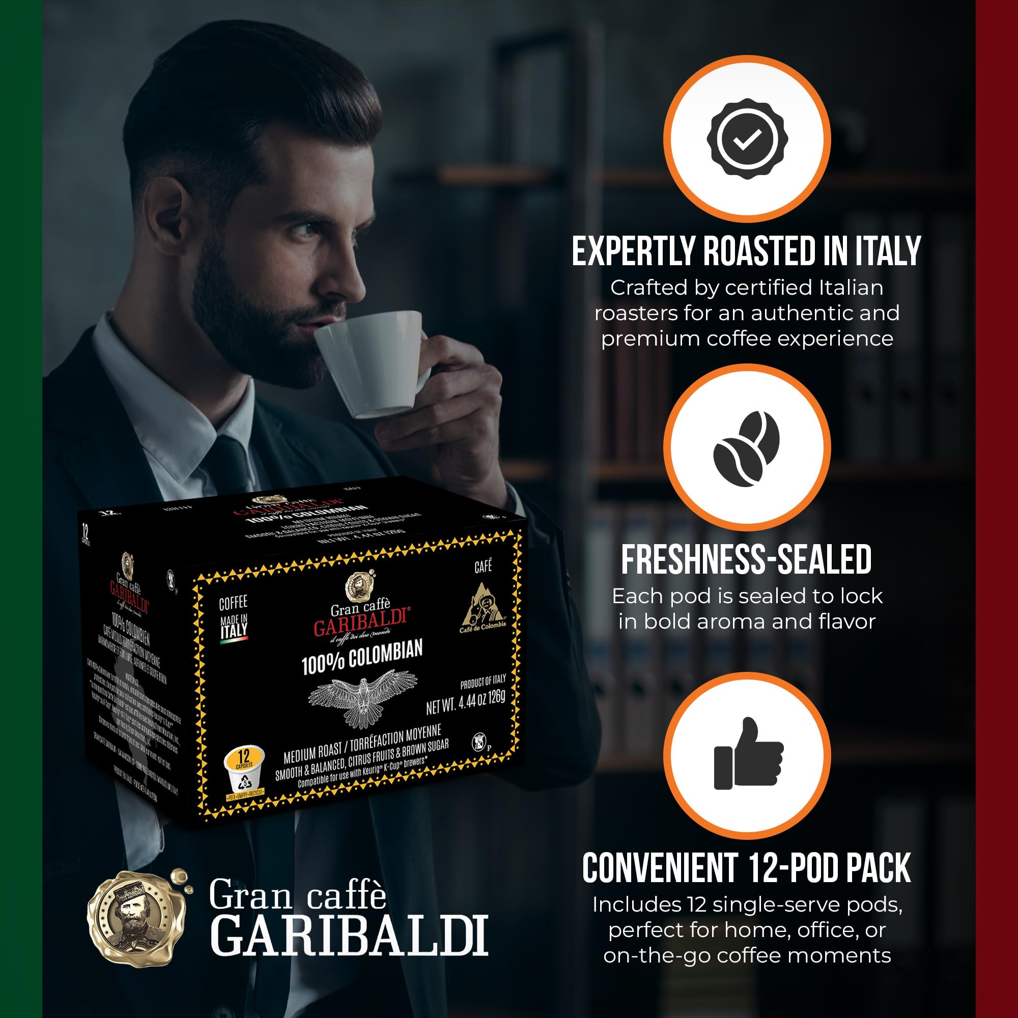 Caffè Garibaldi recyclable packaging supports eco-conscious brewing