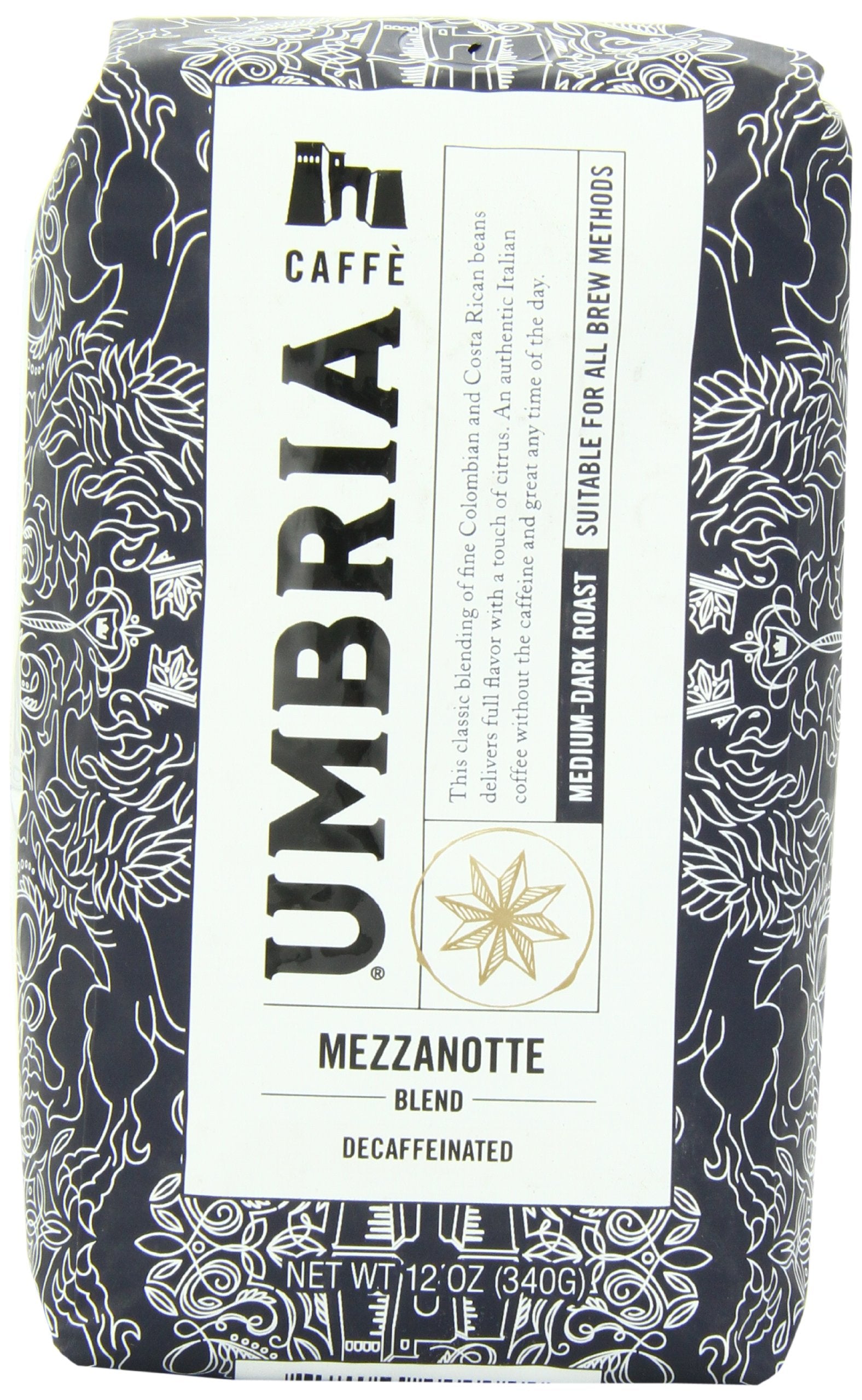 CAFFÈ UMBRIA Fresh Seattle whole beans evoke a bright, aromatic morning ritual.