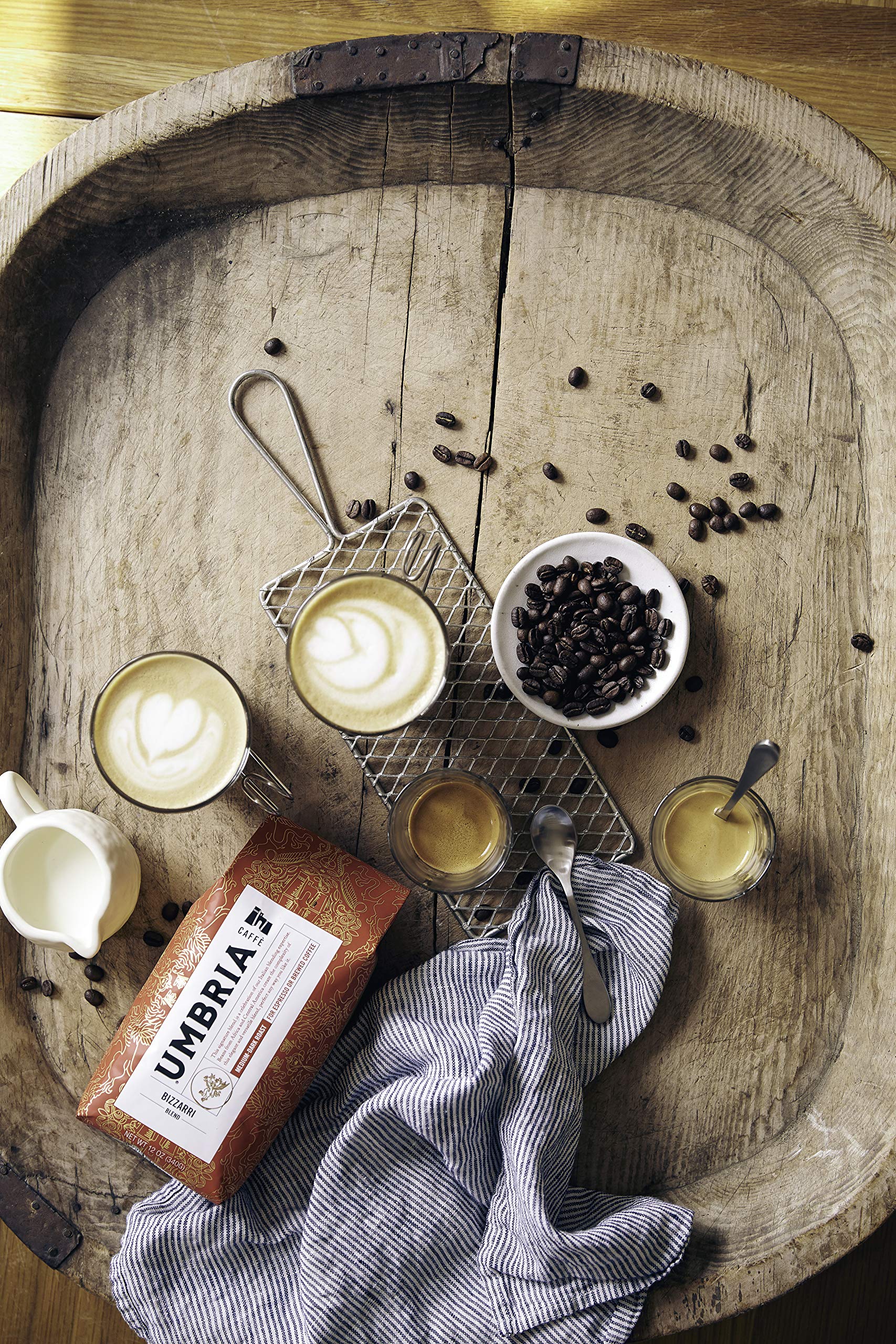 CAFFÈ UMBRIA Gusto Crema crema on espresso for rich crema experiences.