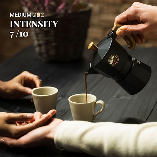 Caffè Vergnano 1882 espresso machine or moka pot compatible beans.