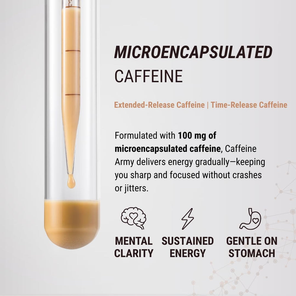 CAFFEINE ARMY Cappuccino measuring scoop for quick portion control.
