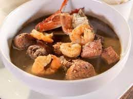 Cajun Chef Gumbo File added at the end to finish flavor