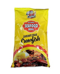 Cajun Two Step seafood boil seasoning bottle boosts authentic Louisiana flavor for seafood boils.