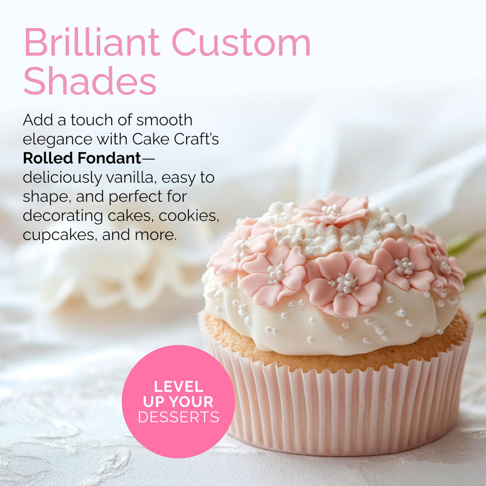 Cake Craft rolled fondant is nut-free and gluten-free for inclusive celebrations.