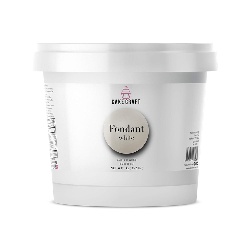 Cake Craft rolled fondant vegan formula suitable for dairy-free guests.