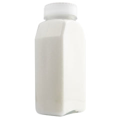 Cake Mate 33oz white sanding sugar jar ready for decorating sparkle